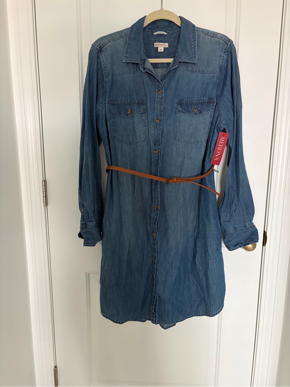 Merona Blue Denim Shirt